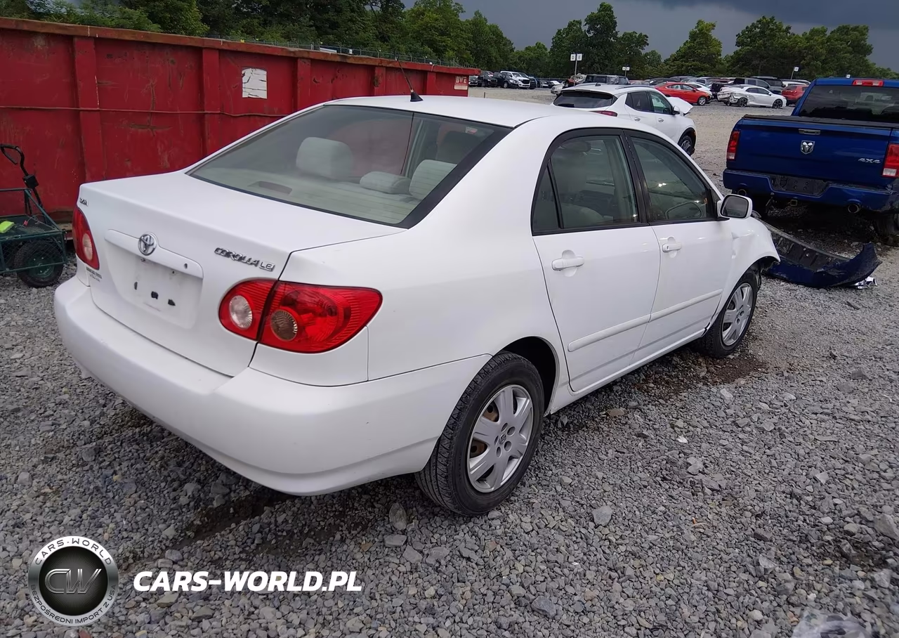 2005 Toyota Corolla Le VIN:2T1BR32E05C368703 - 4