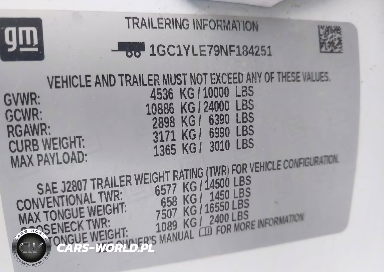 2022 Chevrolet Silverado 2500Hd 4Wd Long Bed Wt VIN:1GC1YLE79NF184251 - 9
