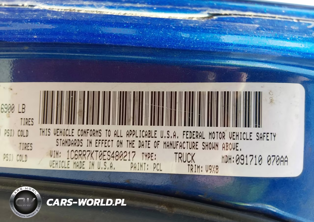 2014 Ram 1500 Express VIN:1C6RR7KT0ES480217 - 9