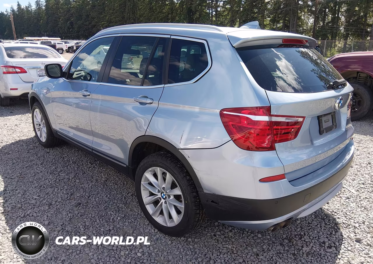 2012 BMW X3 xDrive28I VIN:5UXWX5C51CL726106 - 3