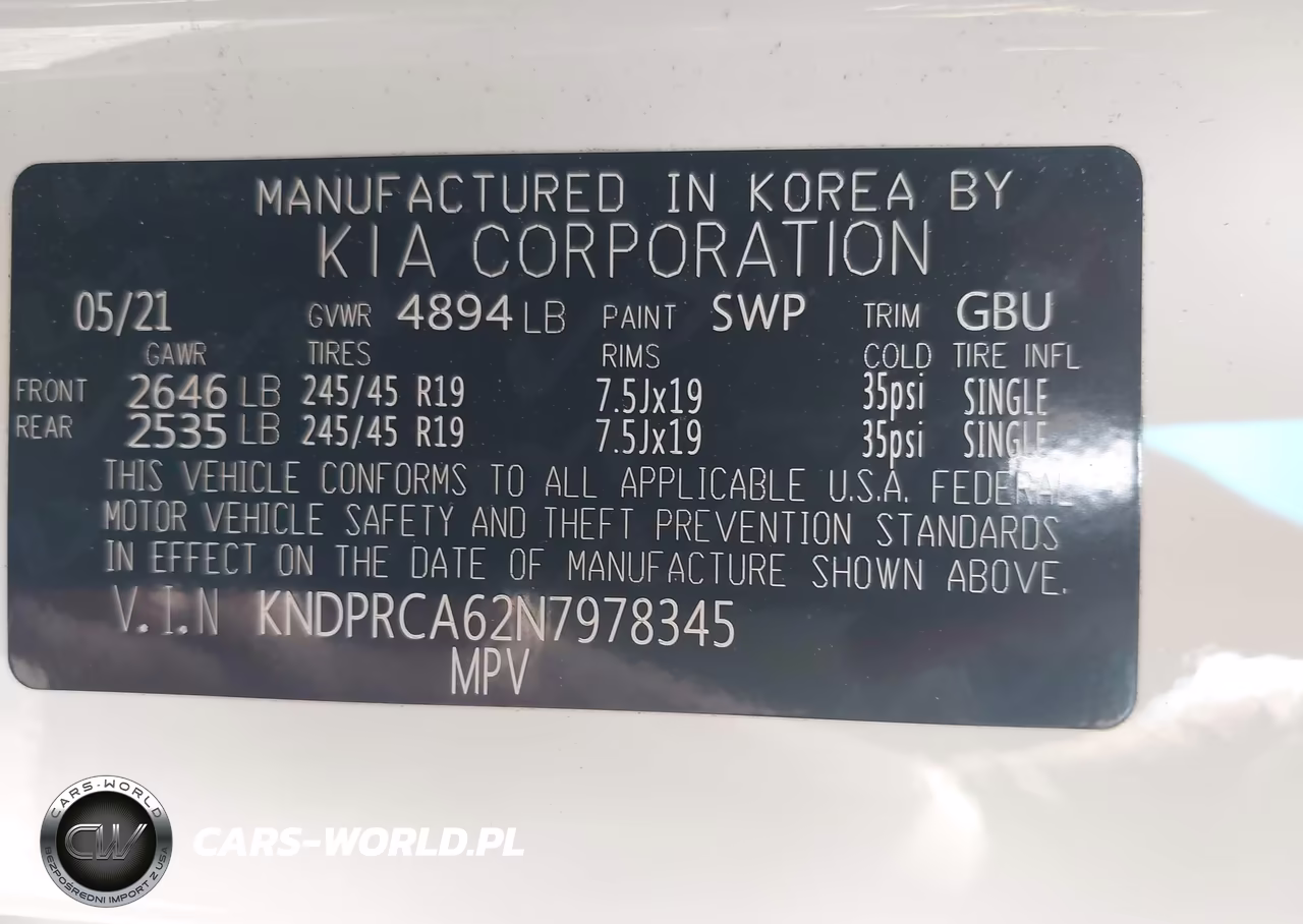 2022 Kia Sportage Sx Turbo VIN:KNDPRCA62N7978345 - 9