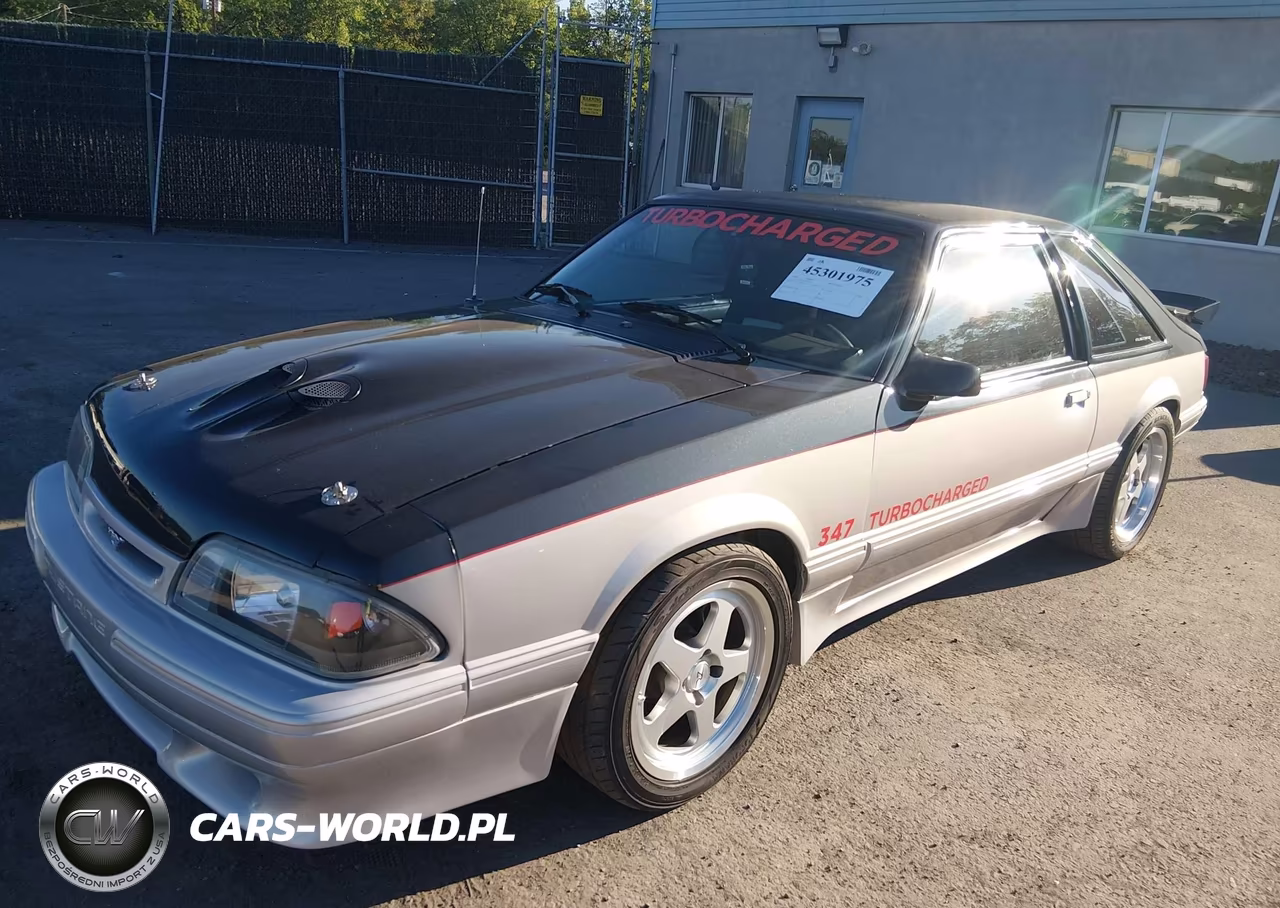 1992 Ford Mustang Lx VIN:1FACP41E5NF169712 - 2