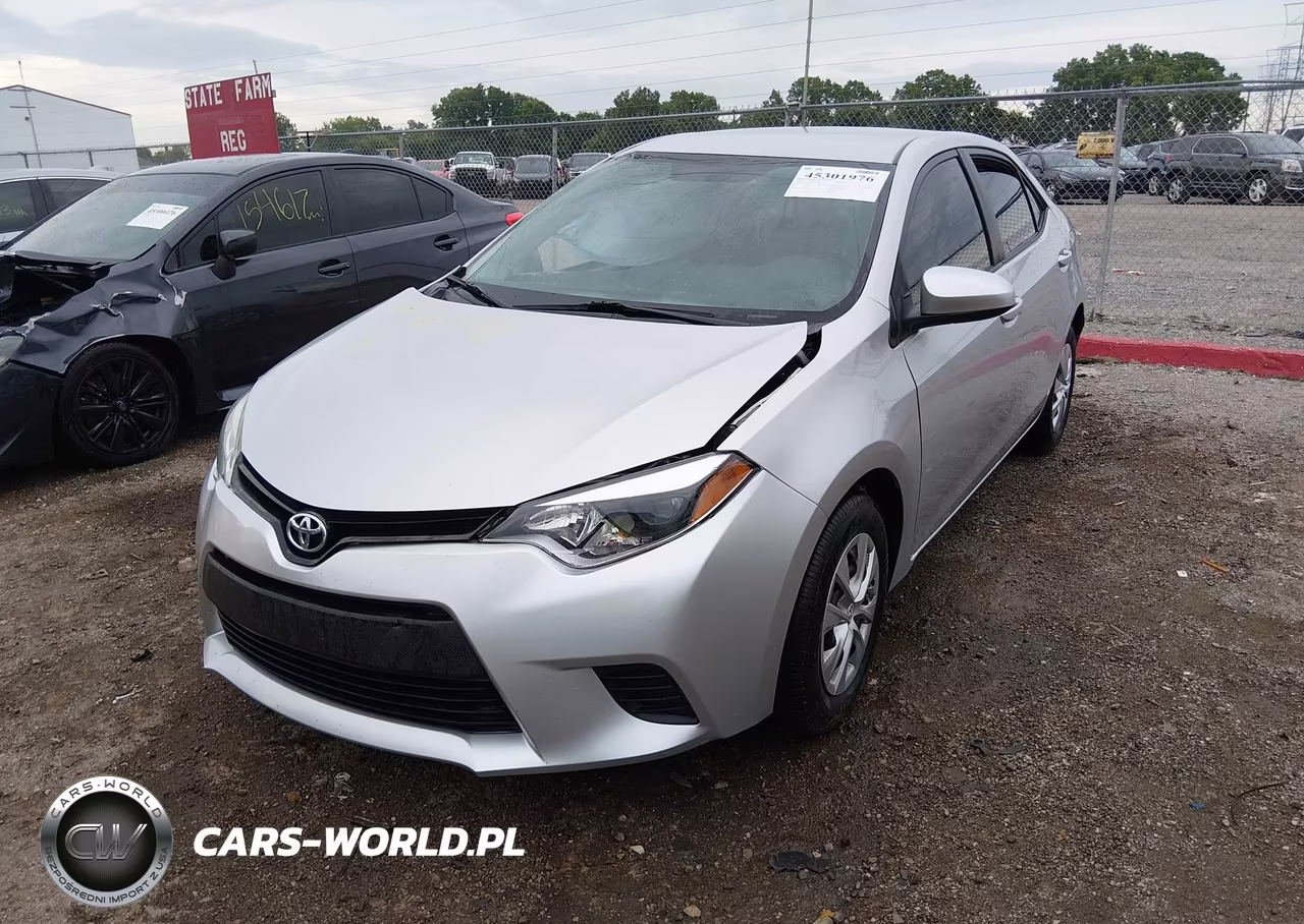 2014 Toyota Corolla L VIN:5YFBURHE1EP104186 - 2