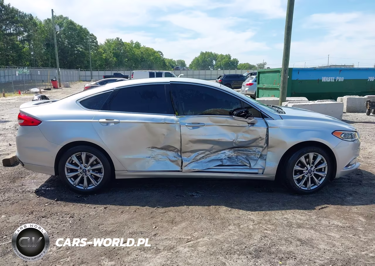2017 Ford Fusion Titanium VIN:3FA6P0K91HR270504 - 13