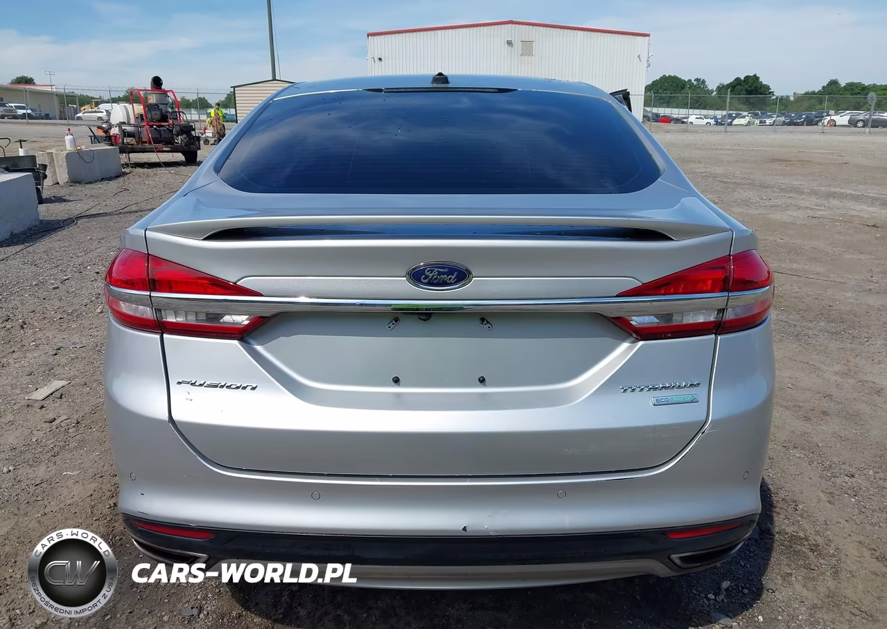 2017 Ford Fusion Titanium VIN:3FA6P0K91HR270504 - 16