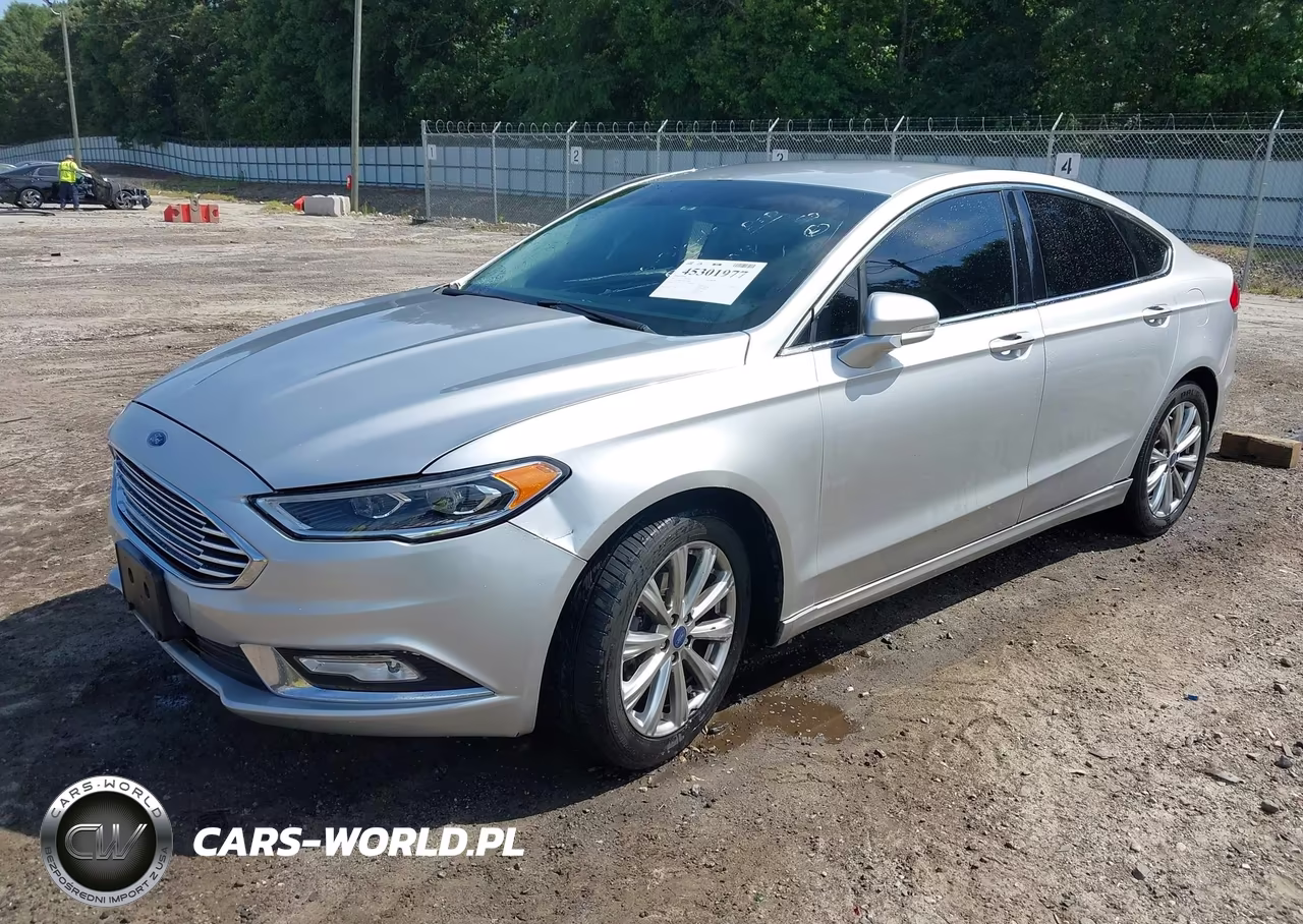 2017 Ford Fusion Titanium VIN:3FA6P0K91HR270504 - 2