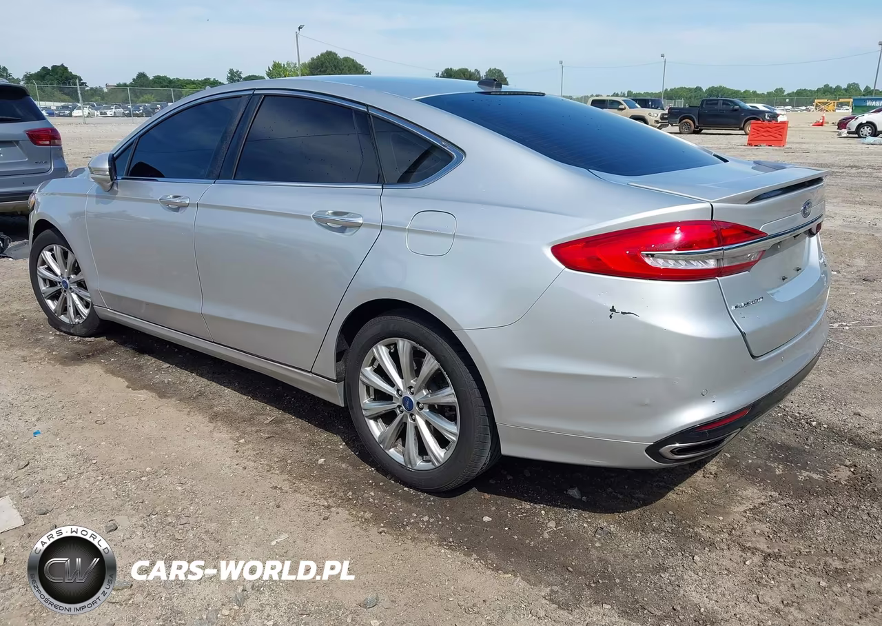 2017 Ford Fusion Titanium VIN:3FA6P0K91HR270504 - 3