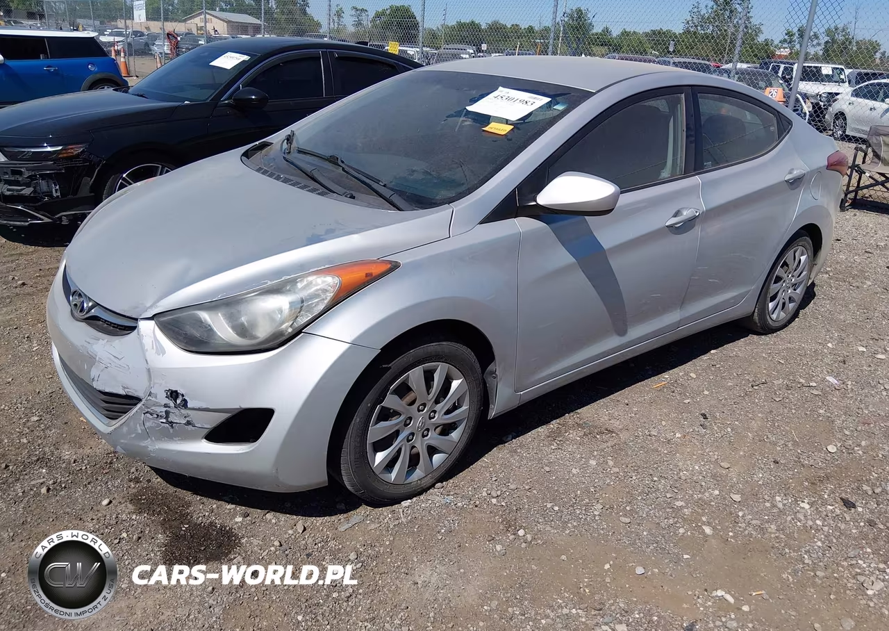 2012 Hyundai Elantra Gls (Ulsan Plant) VIN:KMHDH4AE8CU231295 - 2
