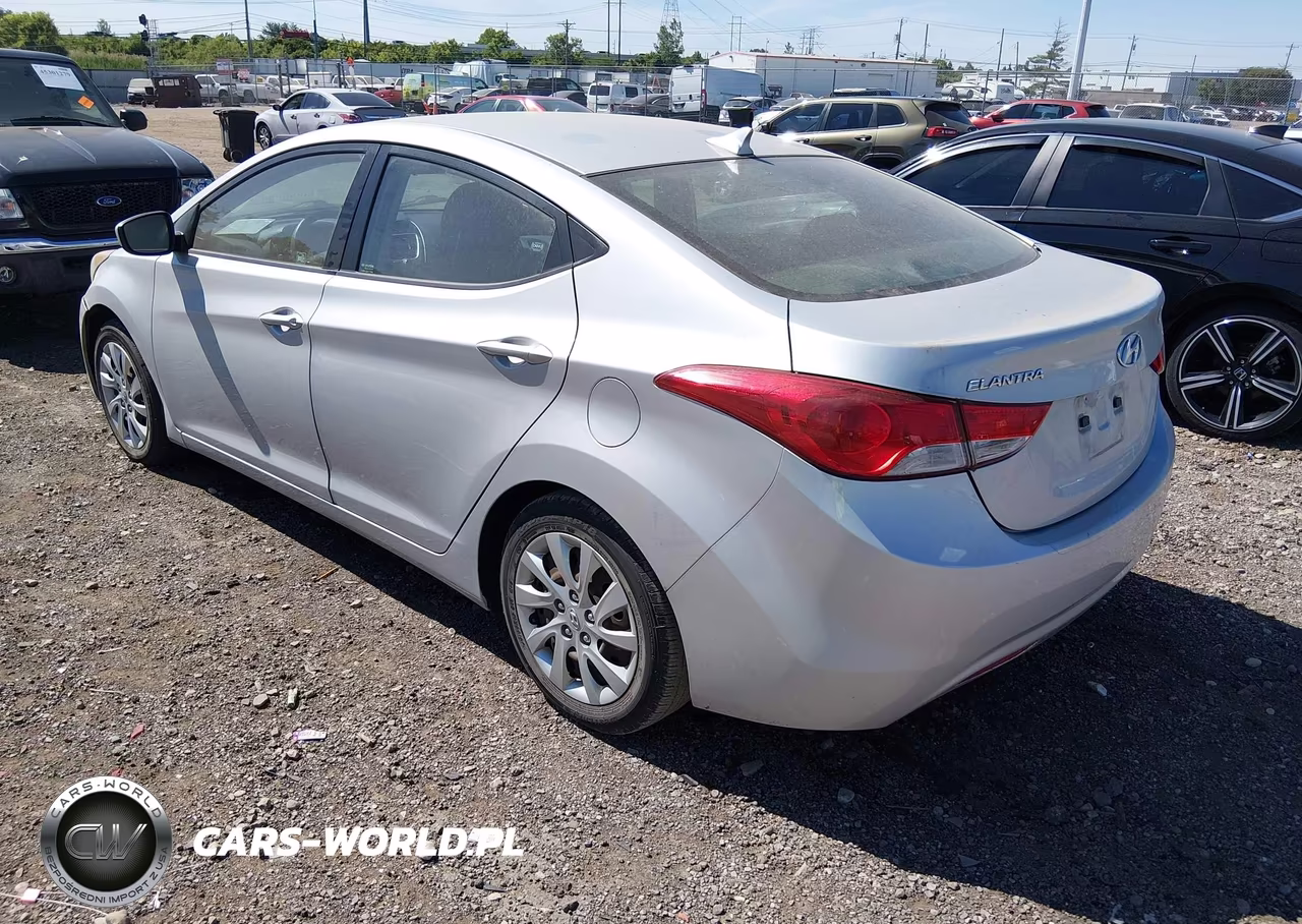 2012 Hyundai Elantra Gls (Ulsan Plant) VIN:KMHDH4AE8CU231295 - 3