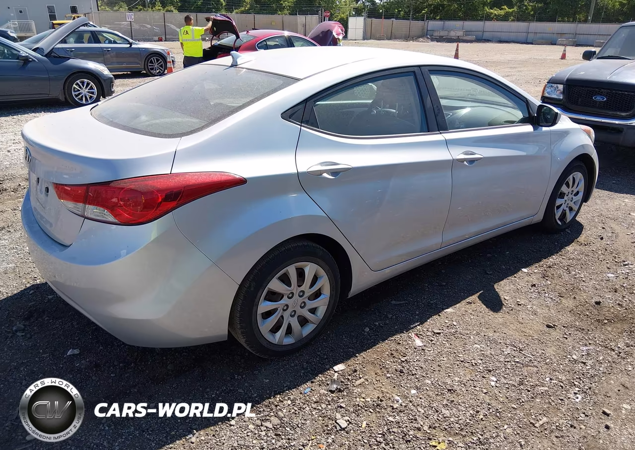 2012 Hyundai Elantra Gls (Ulsan Plant) VIN:KMHDH4AE8CU231295 - 4