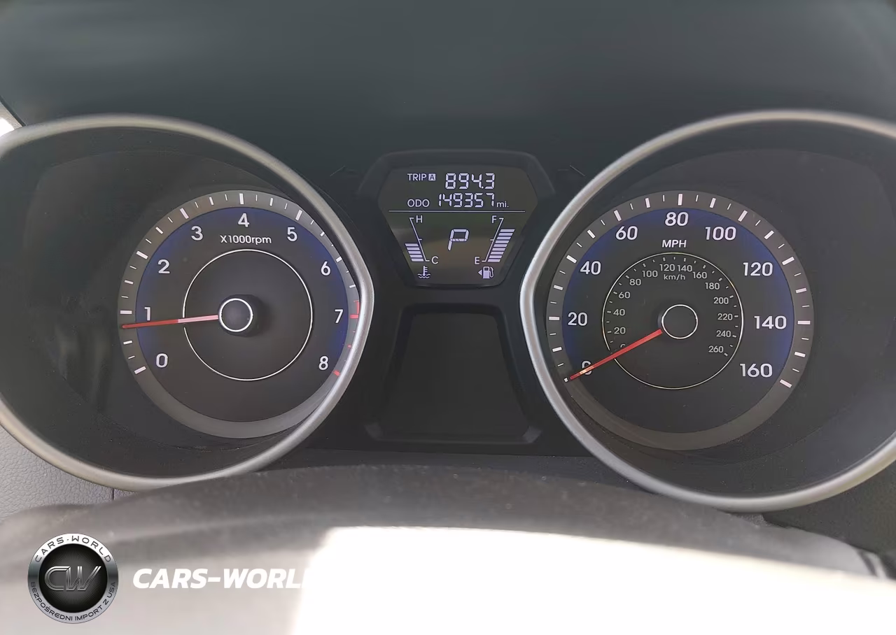 2012 Hyundai Elantra Gls (Ulsan Plant) VIN:KMHDH4AE8CU231295 - 7