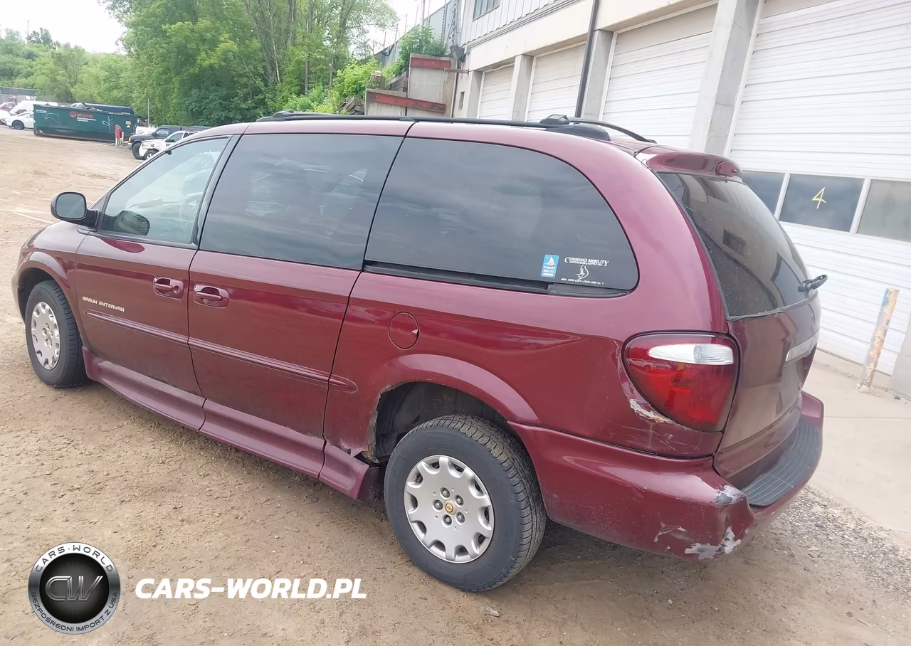 2001 Chrysler Town & Country Lx VIN:2C4GP44351R335218 - 3
