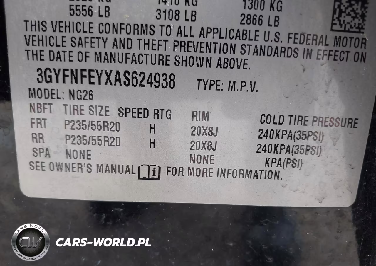 2010 Cadillac Srx Premium Collection VIN:3GYFNFEYXAS624938 - 9