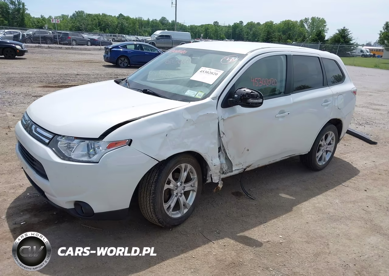 2014 Mitsubishi Outlander Se VIN:JA4AZ3A37EZ015693 - 2