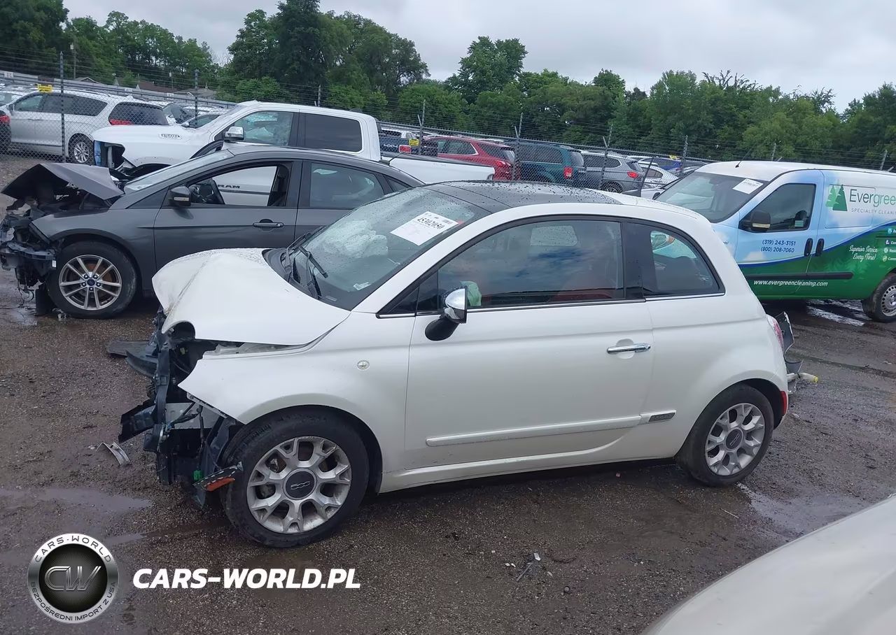 2017 Fiat 500 Lounge VIN:3C3CFFCR4HT544013 - 15
