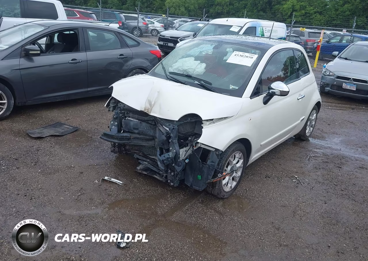 2017 Fiat 500 Lounge VIN:3C3CFFCR4HT544013 - 2