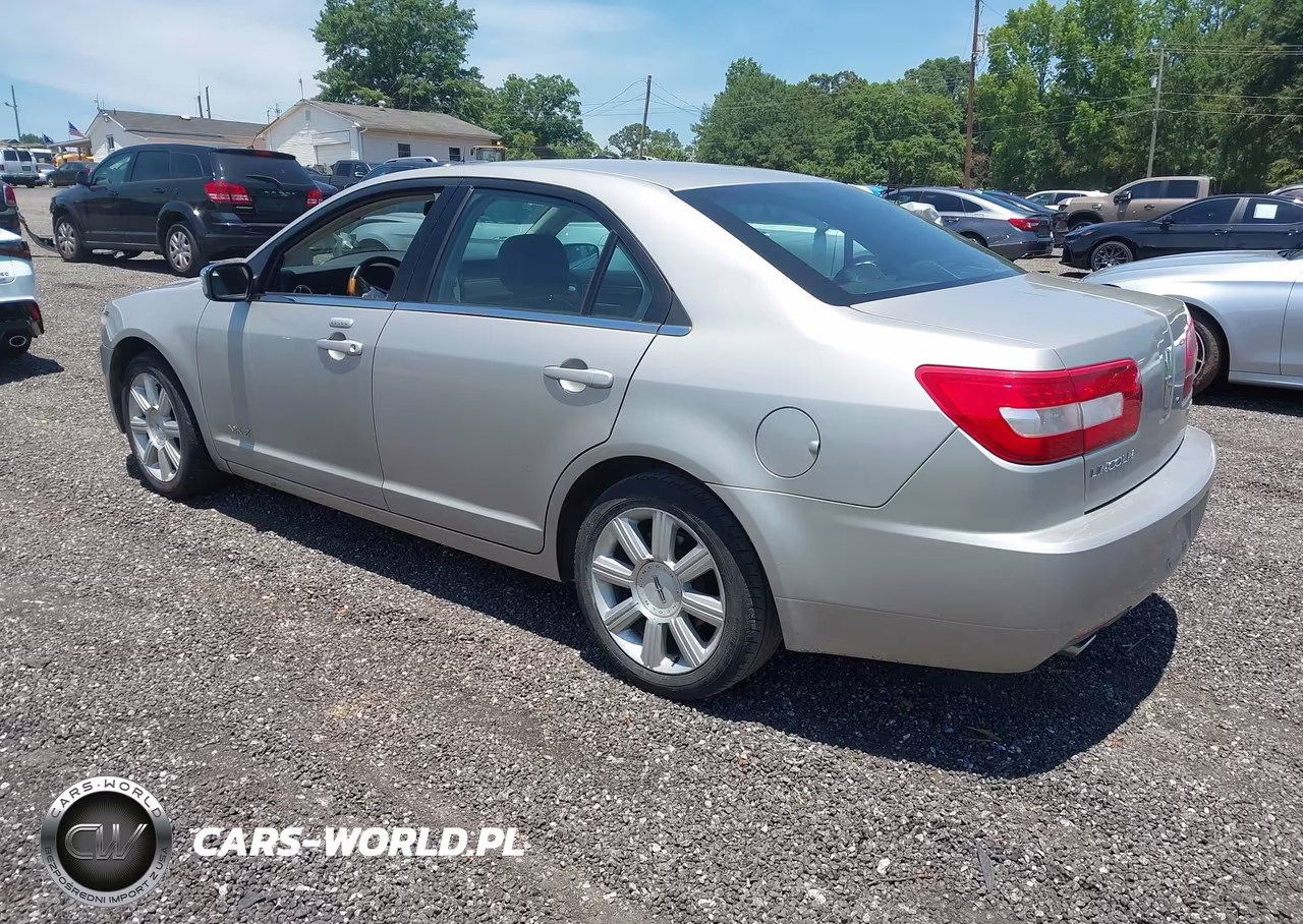 2007 Lincoln Mkz VIN:3LNHM26T37R659829 - 3