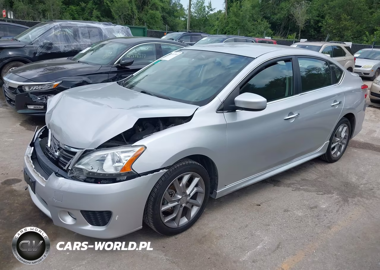 2014 Nissan Sentra Sr VIN:3N1AB7AP3EY256264 - 2