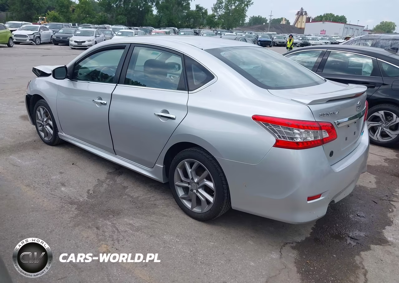 2014 Nissan Sentra Sr VIN:3N1AB7AP3EY256264 - 3