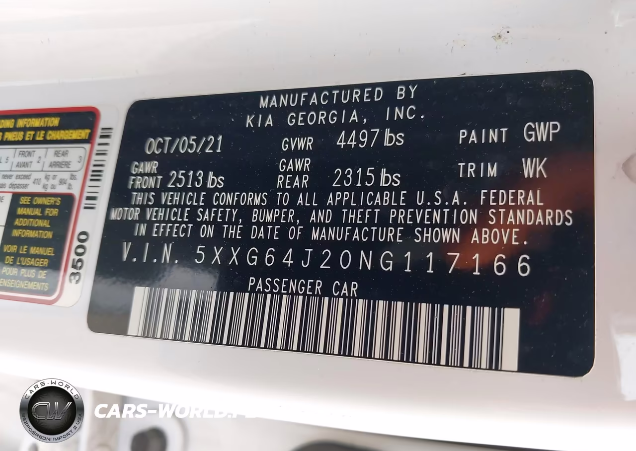 2022 Kia K5 Gt-Line VIN:5XXG64J20NG117166 - 9