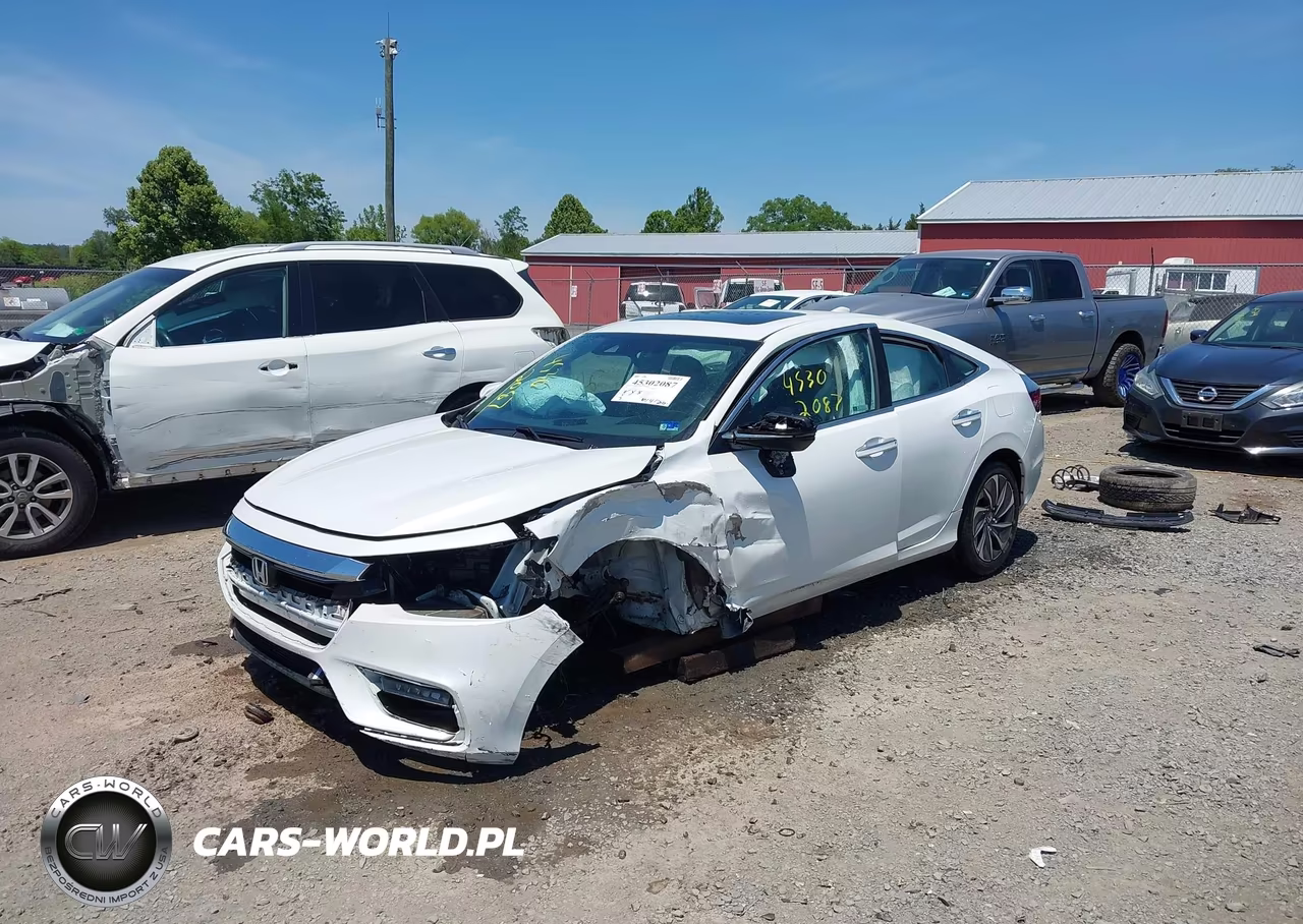 2021 Honda Insight Touring VIN:19XZE4F98ME004638 - 2