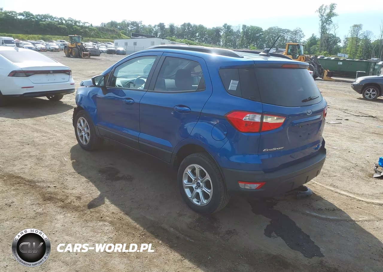 2019 Ford Ecosport Se VIN:MAJ6S3GL1KC296823 - 3