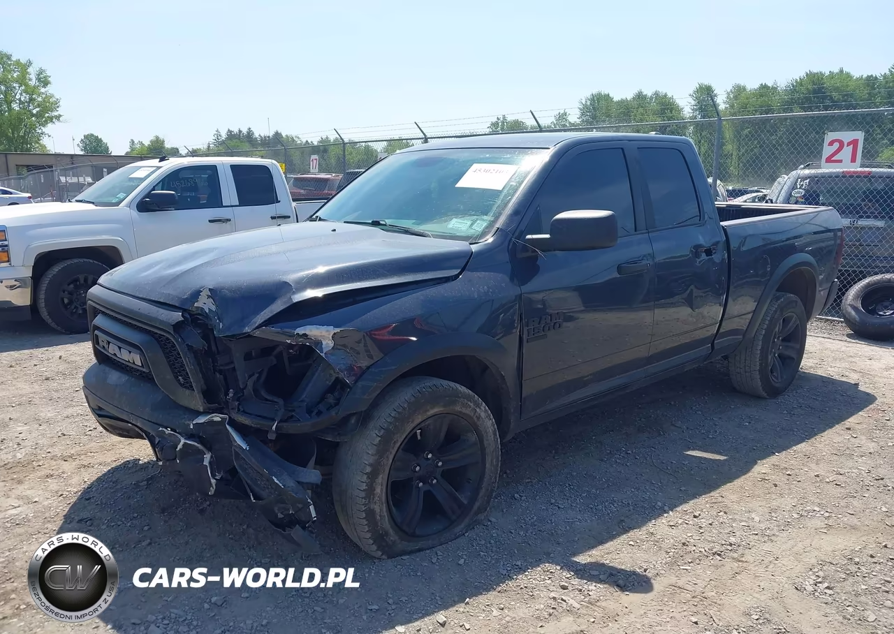 2021 Ram 1500 Classic Warlock 4X4 6'4 Box VIN:1C6RR7GG0MS525988 - 2