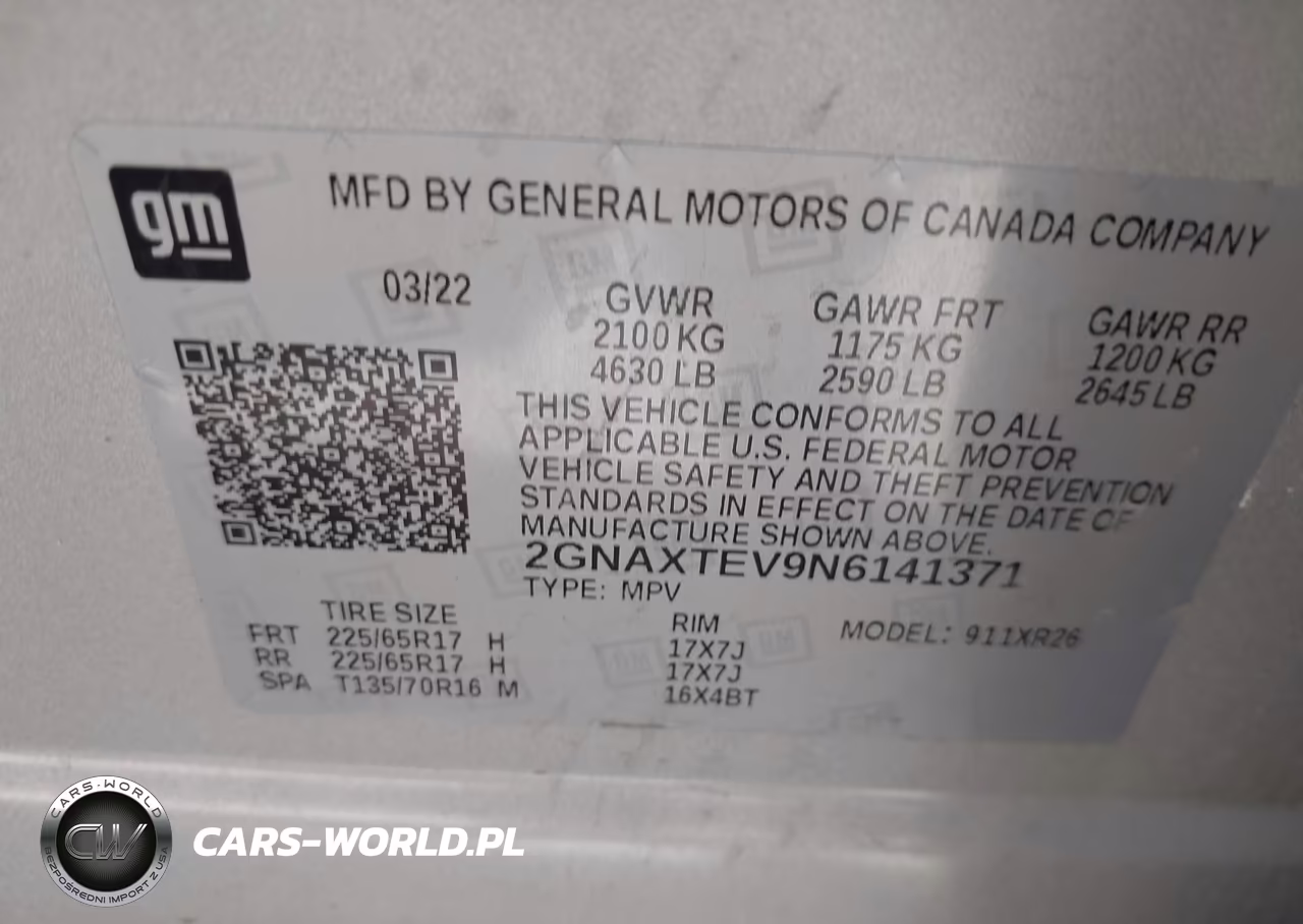 2022 Chevrolet Equinox Awd 2Fl VIN:2GNAXTEV9N6141371 - 9
