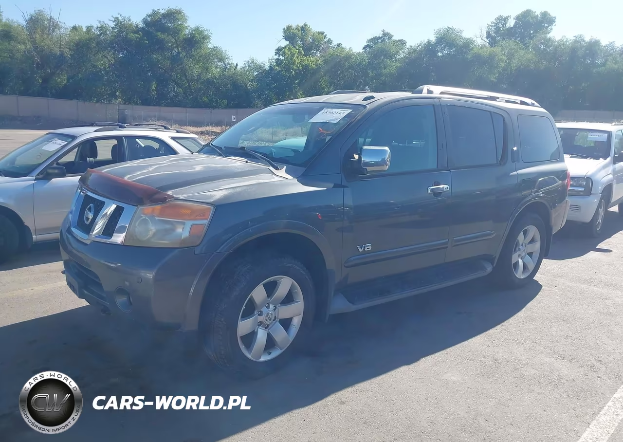 2008 Nissan Armada Le VIN:5N1AA08C98N621621 - 2