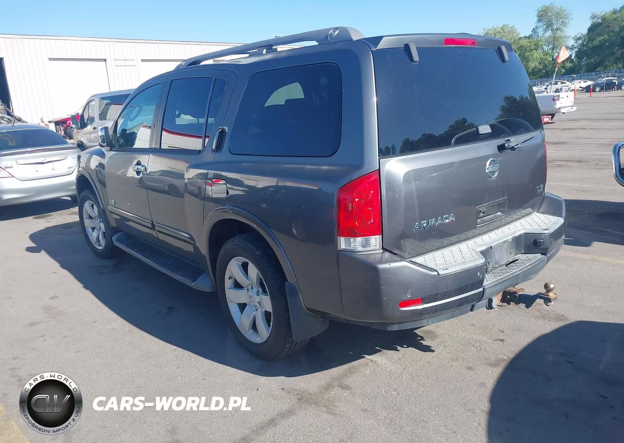 2008 Nissan Armada Le VIN:5N1AA08C98N621621 - 3
