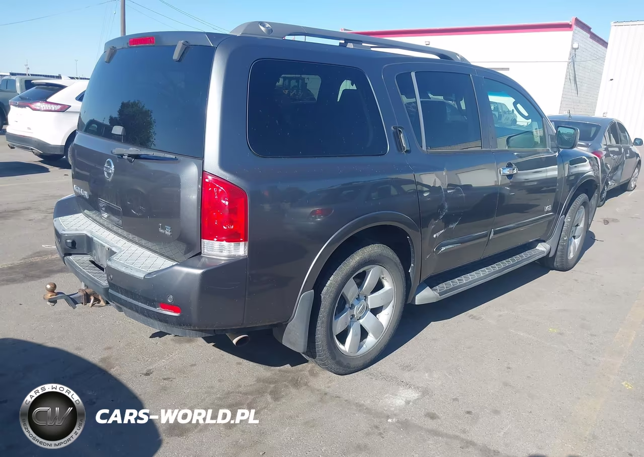 2008 Nissan Armada Le VIN:5N1AA08C98N621621 - 4