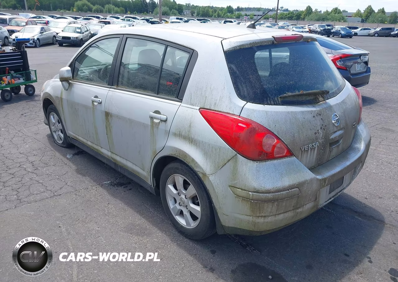 2008 Nissan Versa 1.8Sl VIN:3N1BC13E78L361143 - 3