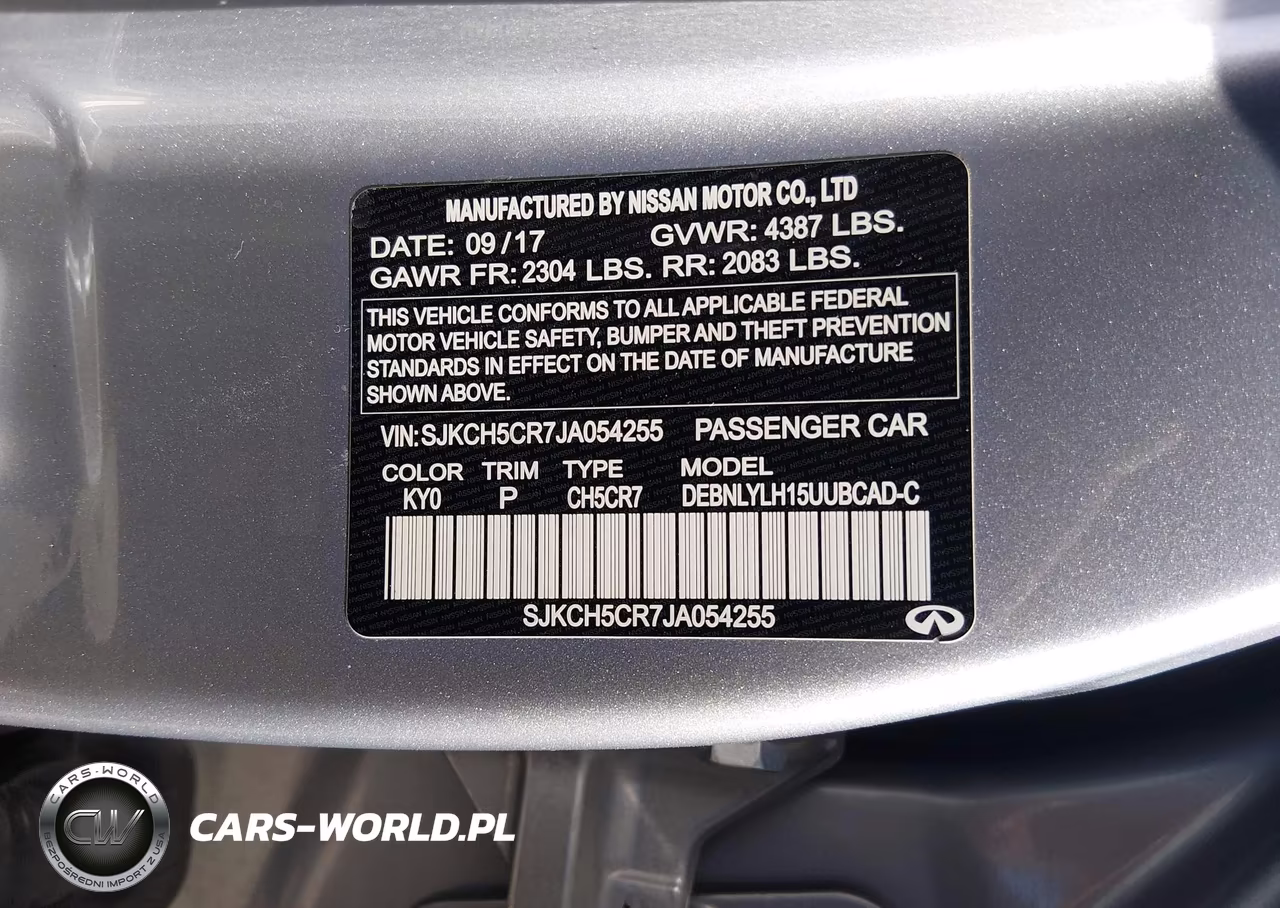 2018 Infiniti Qx30 Premium VIN:SJKCH5CR7JA054255 - 9