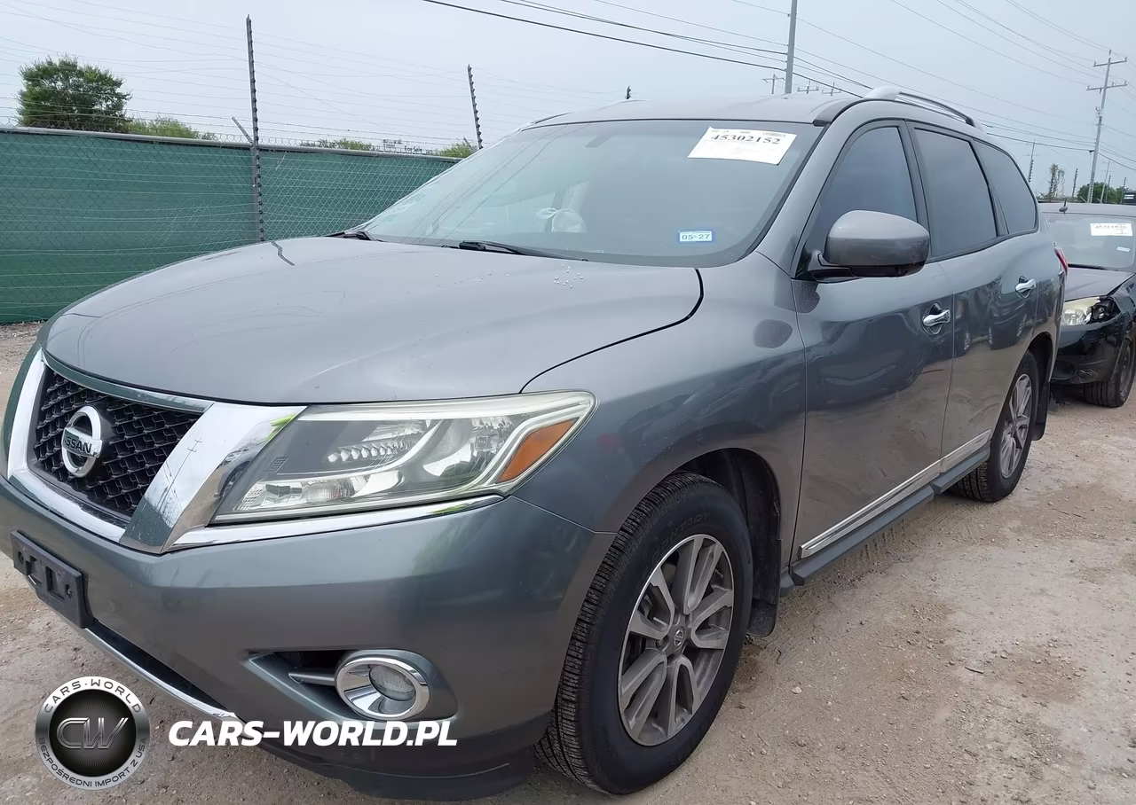 2015 Nissan Pathfinder Sl VIN:5N1AR2MN6FC663989 - 2