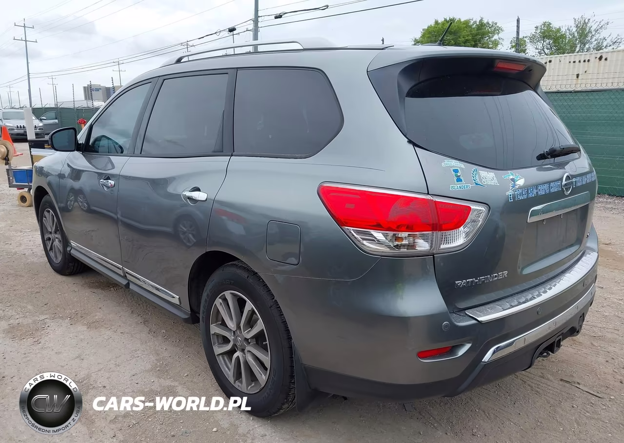 2015 Nissan Pathfinder Sl VIN:5N1AR2MN6FC663989 - 3