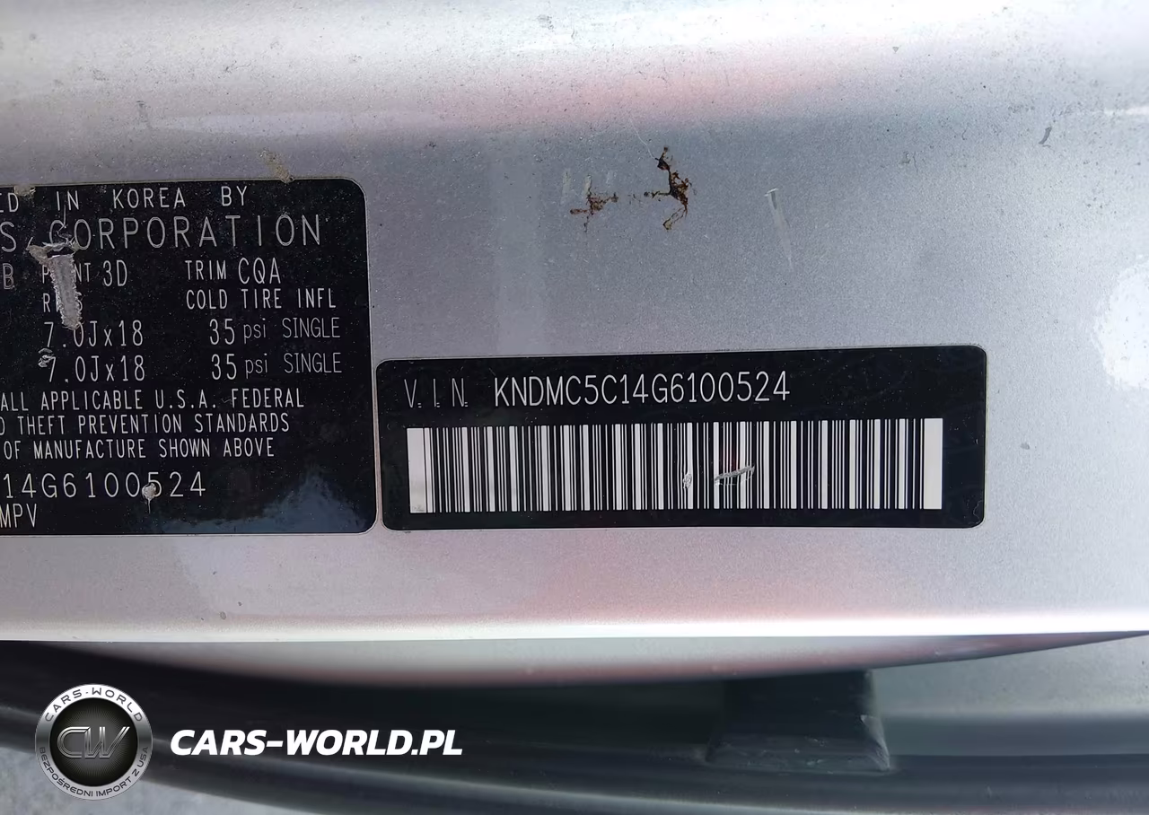 2016 Kia Sedona Ex VIN:KNDMC5C14G6100524 - 9