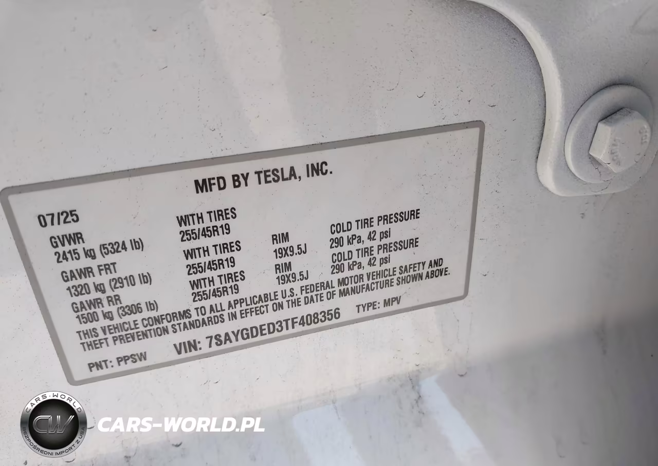 2026 Tesla Model Y Premium Rear-Wheel Drive-Rear-Wheel Drive VIN:7SAYGDED3TF408356 - 9