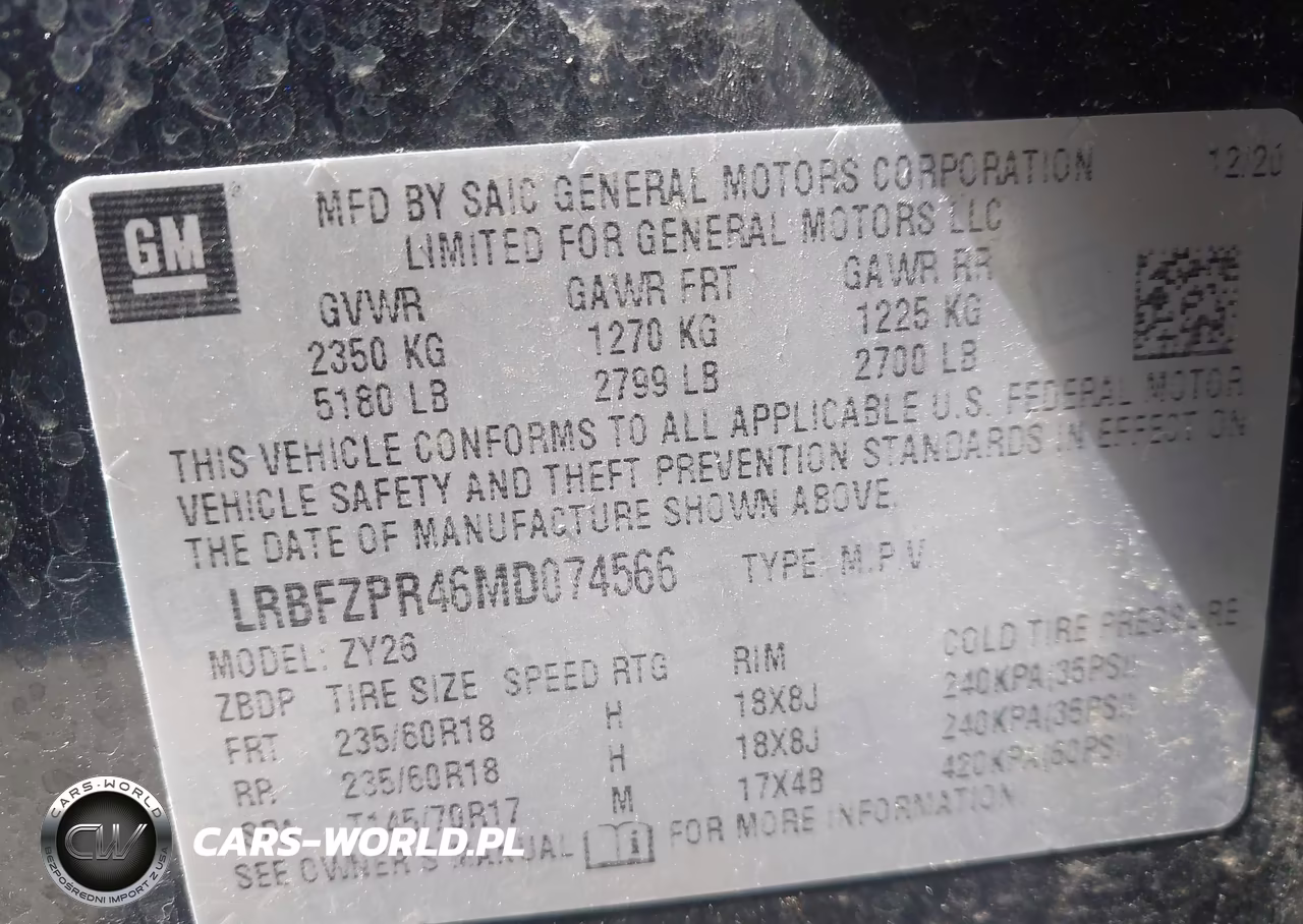 2021 Buick Envision Awd Essence VIN:LRBFZPR46MD074566 - 9