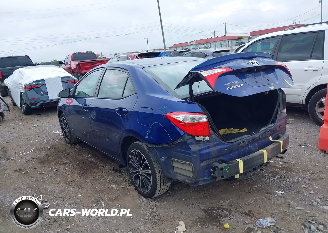 2014 Toyota Corolla S Plus VIN:2T1BURHEXEC222446 - 3
