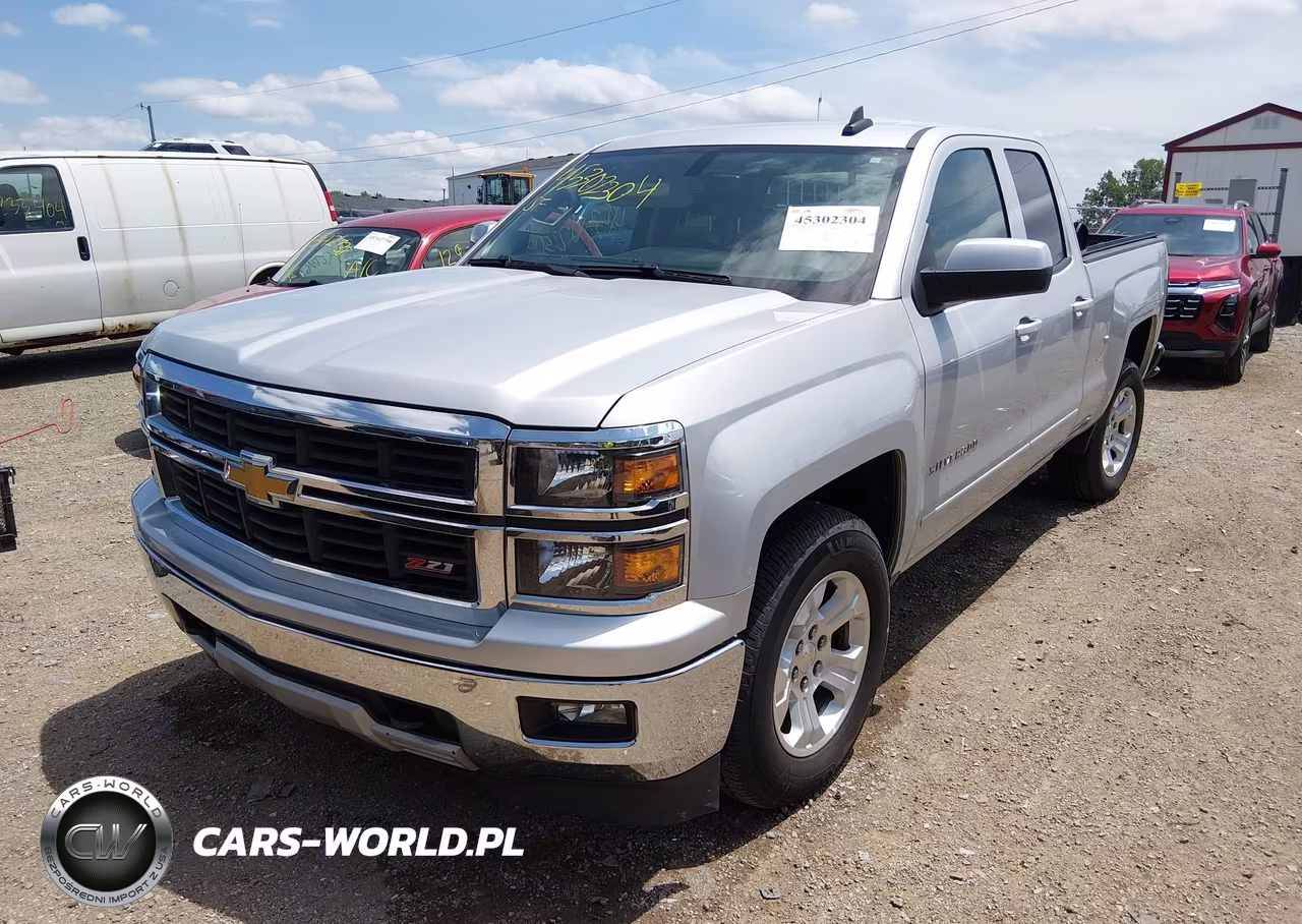 2015 Chevrolet Silverado 1500 2Lt VIN:1GCVKREC1FZ282578 - 2