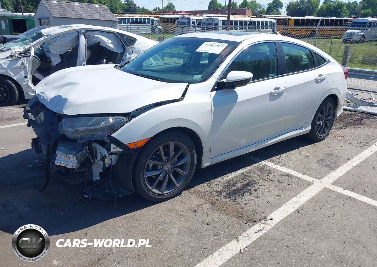2019 Honda Civic Ex VIN:19XFC1F38KE200725 - 2