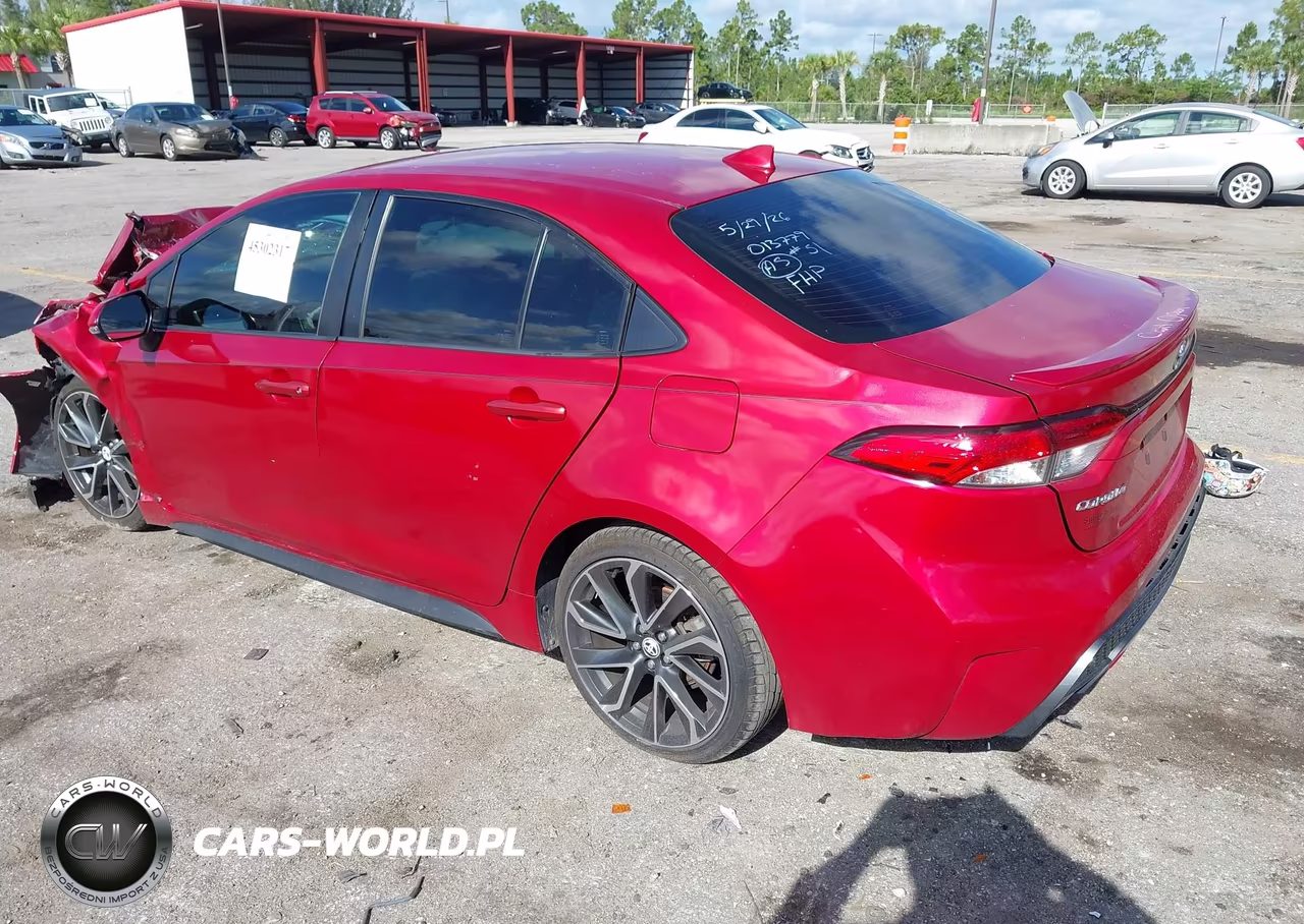 2020 Toyota Corolla Se VIN:JTDS4RCEXLJ013779 - 3