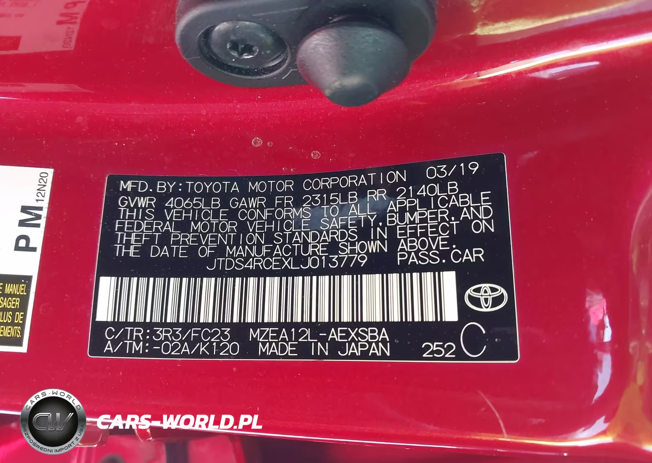 2020 Toyota Corolla Se VIN:JTDS4RCEXLJ013779 - 9