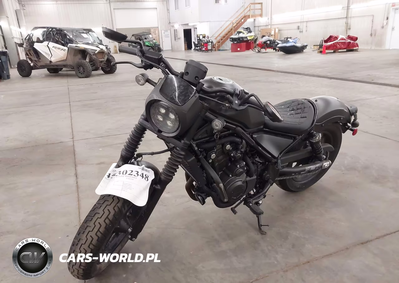 2021 Honda Cmx500 A2 VIN:MLHPC5645M5000997 - 2