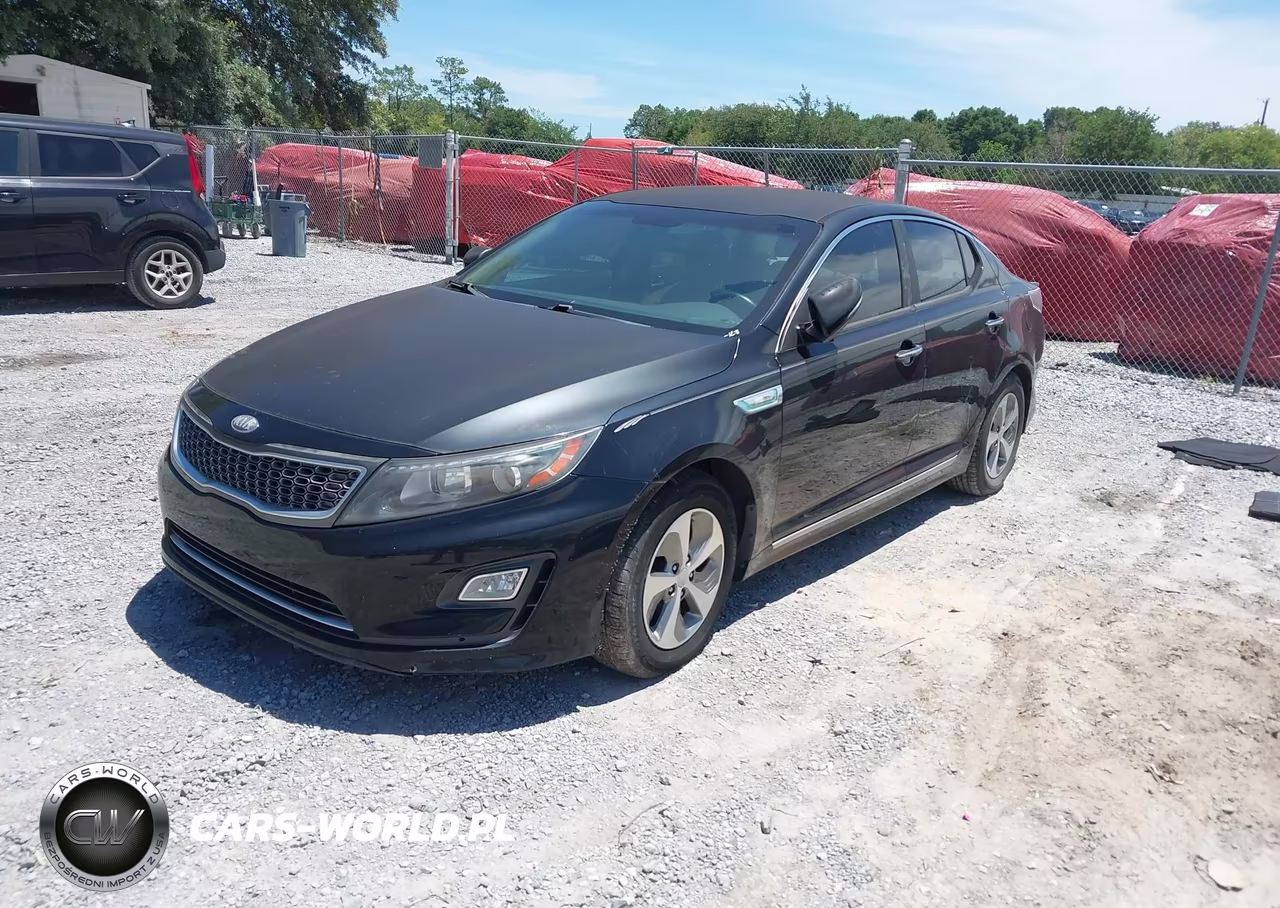 2014 Kia Optima Hybrid Lx VIN:KNAGM4AD9E5069188 - 2