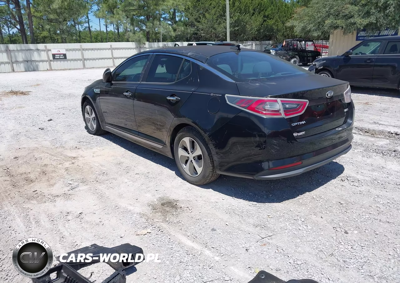 2014 Kia Optima Hybrid Lx VIN:KNAGM4AD9E5069188 - 3
