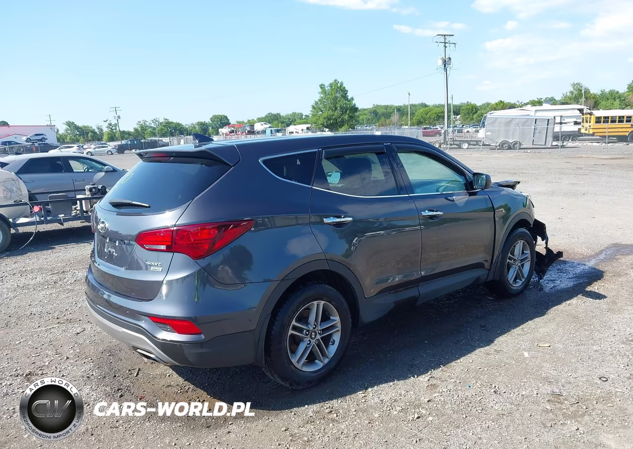 2017 Hyundai Santa Fe Sport 2.4L VIN:5XYZTDLBXHG474126 - 4