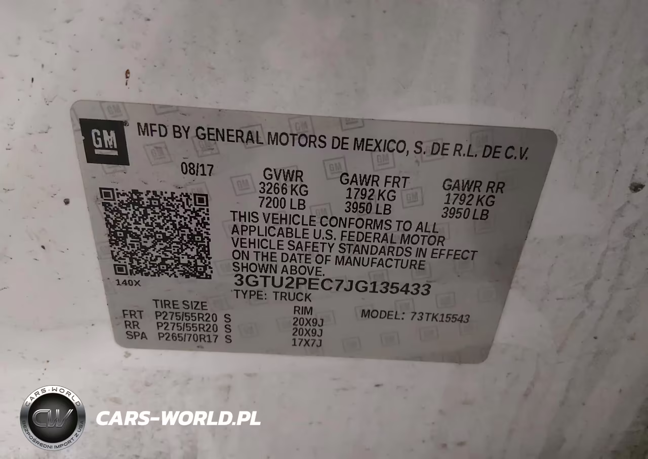 2018 GMC Sierra 1500 Denali VIN:3GTU2PEC7JG135433 - 9