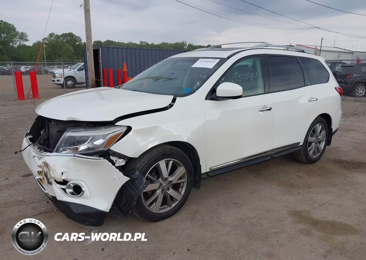 2015 Nissan Pathfinder Platinum VIN:5N1AR2MM2FC687505 - 2