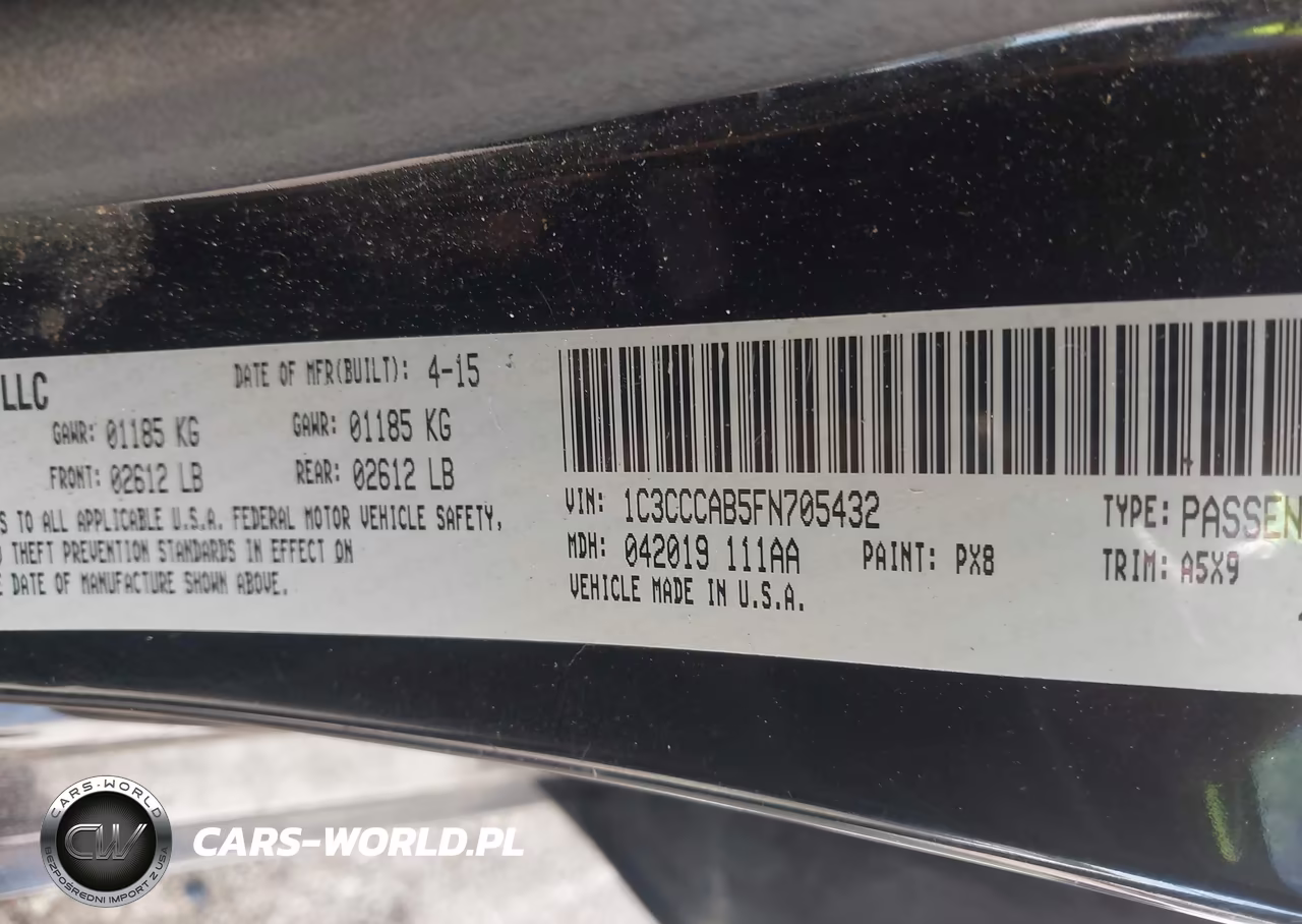 2015 Chrysler 200 Limited VIN:1C3CCCAB5FN705432 - 9
